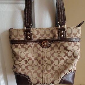 Coach signature C Leather bag